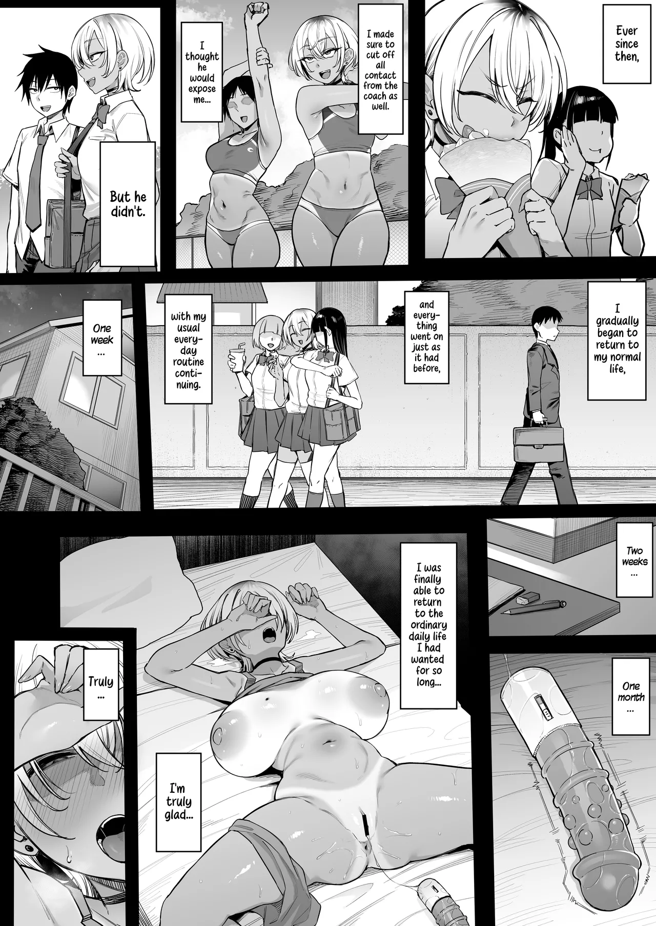 Hentai Manga Comic-The Secret Thing My Tomboyish Childhood Friend From The Track Team Does That She Can't Tell Anyone About.-Read-39